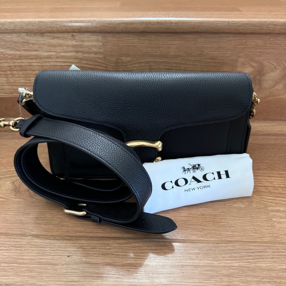 Coach Tabby Shoulder Bag 26 In Black 73995 - Picture 7 of 8